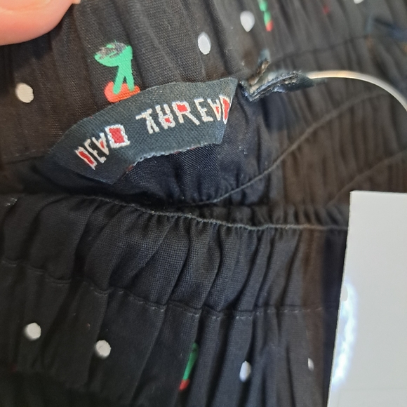 Dead Threads Goth Dress Sleeveless Petticoat Cherry Pattern Cherries Size Small - Picture 4 of 8